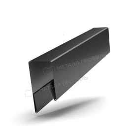 Планка П-образная 13х27х2000 (VikingMP-01-9005-0.45)