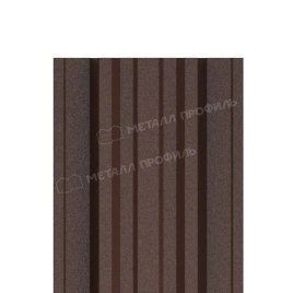 Штакетник металлический МП TRAPEZE-T 16,5х118 (ПЭМАД-01-8017\8017-0.4)