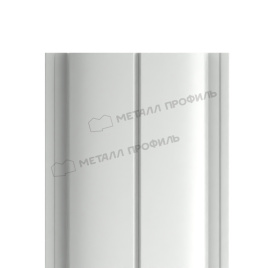 Штакетник металлический МЕТАЛЛ ПРОФИЛЬ ELLIPSE-T 19х126 NormanMP (ПЭ-01-9003-0.5)