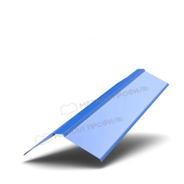 Планка конька плоского 150х150х2000 NormanMP (ПЭ-01-5005-0.5)