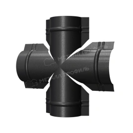 Четверник для круглого конька R110 (VikingMP E-20-9005-0.5)