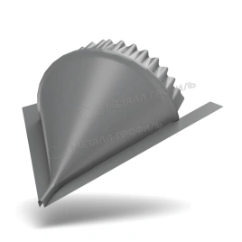 Заглушка конька круглого конусная (ПЭ-01-7004-0.5)