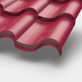 Металлочерепица МП Монтерроса-SL NormanMP (ПЭ-01-3005-0.5)