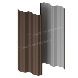 Штакетник металлический МП М-111-Т (VALORI-20-OxiBеige-0.5)