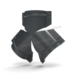 Y-образный тройник для круглого конька R110 (VikingMP-01-7016-0.45)