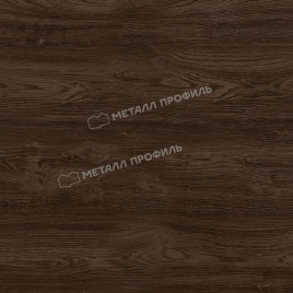 Планка начальная Lбрус-XL 20х50х3000 (ECOSTEEL_MA-01-МореныйДуб-0.5)