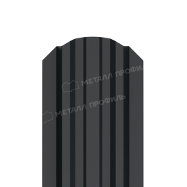 Штакетник металлический МЕТАЛЛ ПРОФИЛЬ LАNE-O 16,5х99 NormanMP (ПЭ-01-7016-0.5)