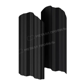 Штакетник металлический МП М-111-О (ПЭМАД-01-9005\9005-0.4)