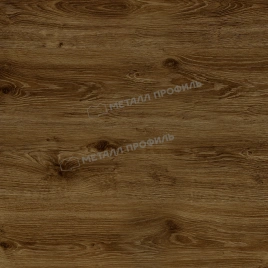 Штакетник металлический МП LАNE-T 16,5х99 (ECOSTEEL_MA-12-Античный Дуб-0.45)