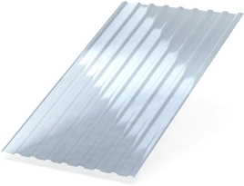 Поликарбонатный профилированный лист МП-20 1100х3000 (ПК-01-ПР-0.9)