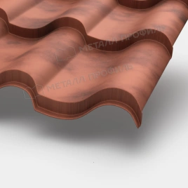 Металлочерепица МП Монтерроса-ML (КЛМА-02-Anticato-0.5)