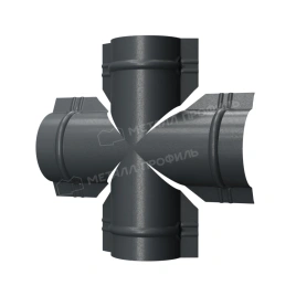 Четверник для круглого конька R110 (VikingMP E-20-7016-0.5)