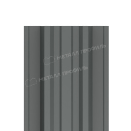 Штакетник металлический МЕТАЛЛ ПРОФИЛЬ TRAPEZE-T 16,5х118 (ПЭ-01-7005-0.45)