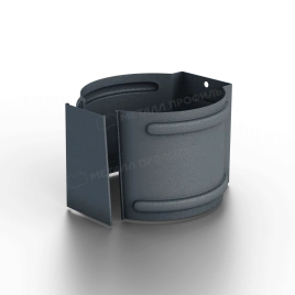 Держатель трубы D100 (на кирпич) Foramina Freeze (FRZ_D-01-Grey\Grey-0.6)