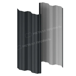 Штакетник металлический МП М-111-Т (VikingMP-01-7016-0.45)