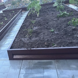 Грядка садовая "ТИМЕР" Люкс 2000х1000х0,45 мм. 8017