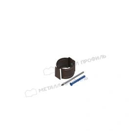 Держатель трубы D100 (на кирпич) Foramina Freeze (FRZ_D-01-DarkBrown\DarkBrown-0.6)