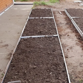 Грядка садовая "ТИМЕР" Люкс 2000х1000х0,45 мм. цинк