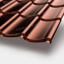 Металлочерепица МП Ламонтерра-XL (PURMAN-20-Argillite-0.5)