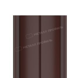 Штакетник металлический МЕТАЛЛ ПРОФИЛЬ ELLIPSE-T 19х126 NormanMP (ПЭ-01-RR32-0.5)