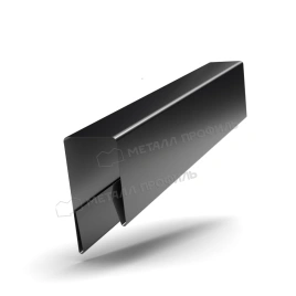 Планка П-образная 13х27х2000 (ПЭ-01-9005-0.45)