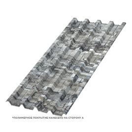 Профлист МЕТАЛЛ ПРОФИЛЬ Н-60x845-A (ECOSTEEL-01-БелыйКамень-0,5)