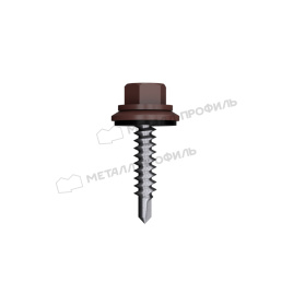 Саморез 4,8х35 ROOFRetail RAL8019 (серо-коричневый)