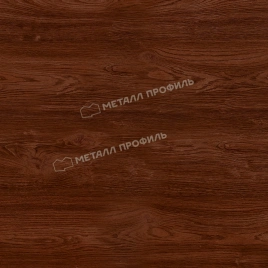 Планка начальная Lбрус-XL 20х50х3000 (ECOSTEEL-01-МореныйДуб-0.5)