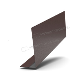 Планка карнизного свеса 250х50х3000 (VikingMP E-20-8019-0.5)