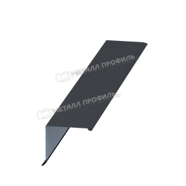 Планка торцевая 135х145х2000 (VALORI-20-Grey-0.5)