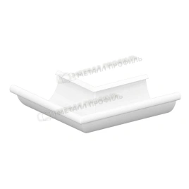 Угол желоба наружный Foramina PUR D150 (PUR_Д-01-9010\9010-0.6)