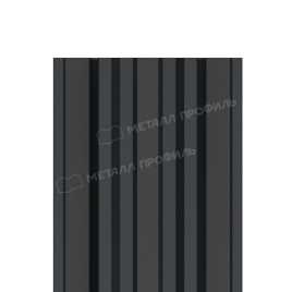 Штакетник металлический МЕТАЛЛ ПРОФИЛЬ TRAPEZE-T 16,5х118 NormanMP (ПЭ-01-7016-0.5)