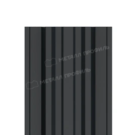 Штакетник металлический МП TRAPEZE-T 16,5х118 NormanMP (ПЭ-01-7016-0.5)