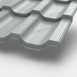 Металлочерепица МП Трамонтана-XL NormanMP (ПЭ-01-9006-0.5)