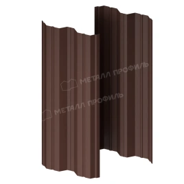 Штакетник металлический МП М-111-Т (VikingMP Д-01-8017\8017-0.45)