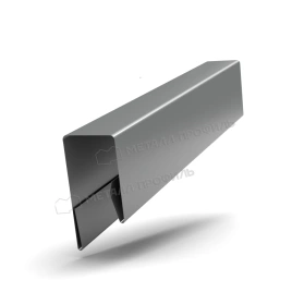 Планка П-образная 13х27х2000 NormanMP (ПЭ-01-9006-0.5)