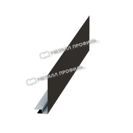 Планка карнизного свеса сложная 250х50х3000 (VALORI-20-Violet-0.5)