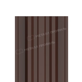 Штакетник металлический МП TRAPEZE-T 16,5х118 (ПЭ-01-8017-0.45)