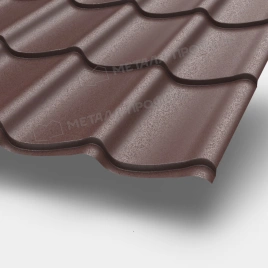 Металлочерепица МП Ламонтерра-XL (VikingMP E-20-8019-0.5)