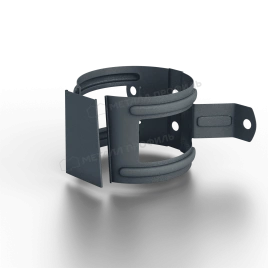 Держатель трубы D100 (на дерево) Foramina Freeze (FRZ_D-01-Grey\Grey-0.6)