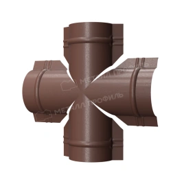 Четверник для круглого конька R110 (VikingMP E-20-8017-0.5)