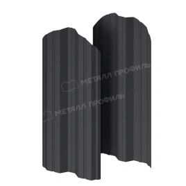 Штакетник металлический МП М-111-О (ПЭ-01-7024\Color-0.4)