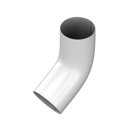 Колено трубы МЕТАЛЛ ПРОФИЛЬ GS lite D90х60 градусов Ral 9003