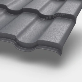 Металлочерепица МП Монтекристо-S (VALORI-20-Grey-0.5)