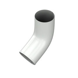 Колено сливное МЕТАЛЛ ПРОФИЛЬ GS lite D90х60 градусов Ral 9003