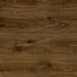 Штакетник металлический МП ELLIPSE-T 19х126 (ECOSTEEL_MA-12-Античный Дуб-0.45)