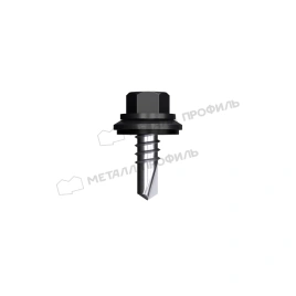 Саморез 5,5х19 ROOFRetail RAL9005 (черный темный)