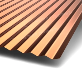 Профилированный лист МП-18х1100-B (AGNETA_Д-20-Copper-0,5)