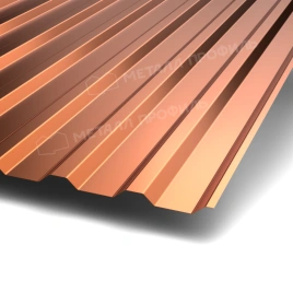 Профилированный лист МП-20х1100-B (AGNETA_Д-20-Copper-0,5)