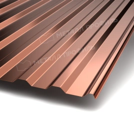 Профилированный лист МП-20х1100-R (PURMAN-20-Argillite-0,5)